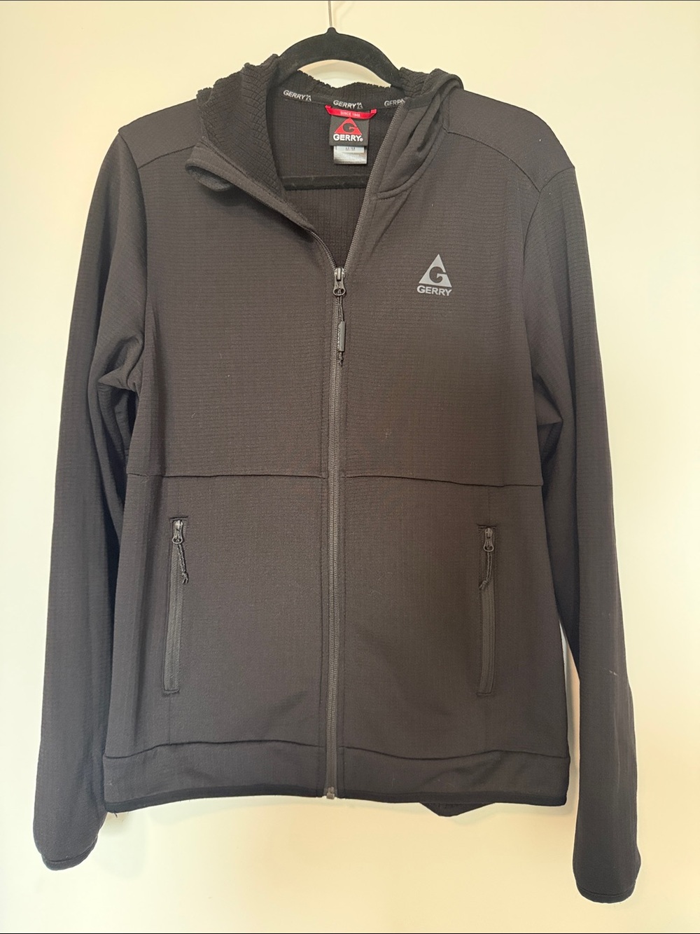 Gerry Weber Black Hooded Performance Jacket with Zipper Pockets